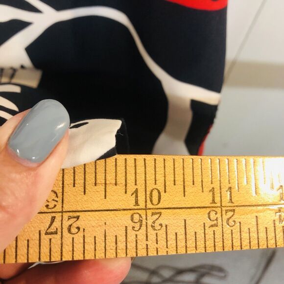 Planks Hawaiian Sz M Red White Blue Hibiscus Board Shorts Swimsuit Swim Trunk - Picture 2 of 11